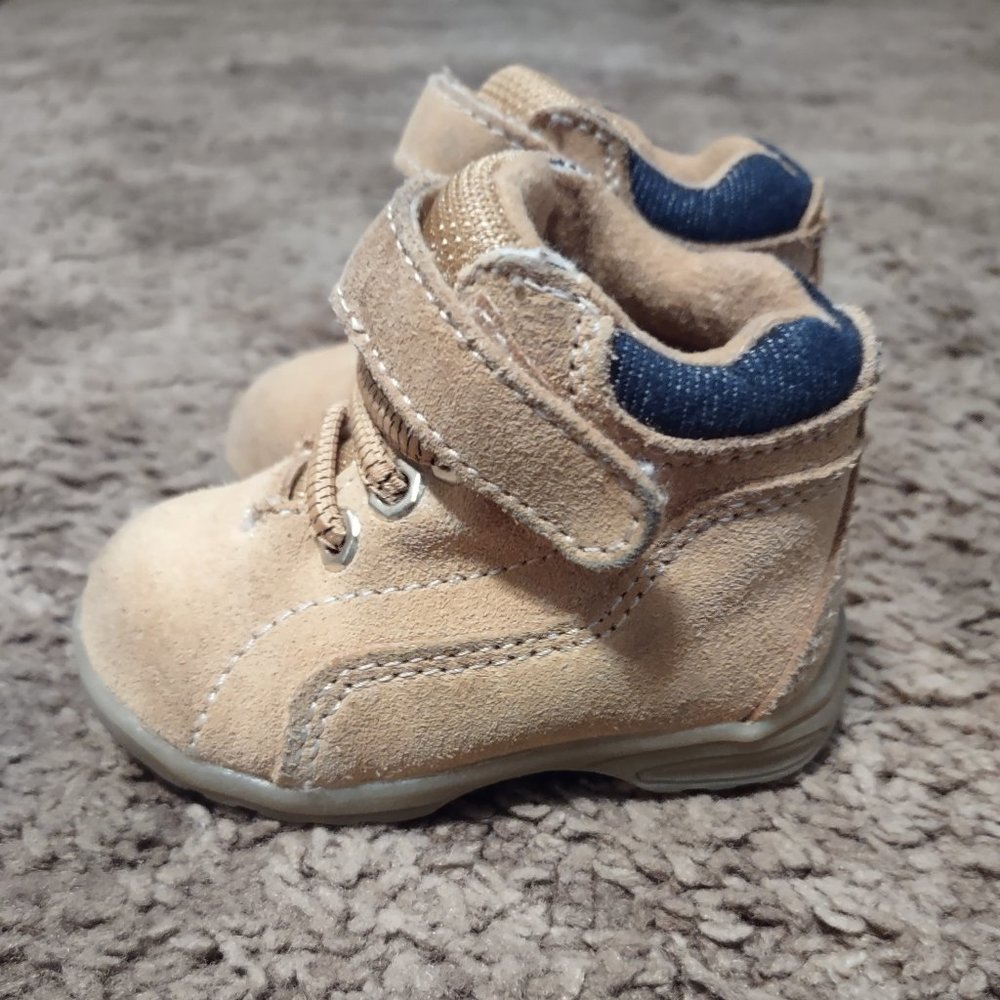 Teeny Toes baby boy workboots